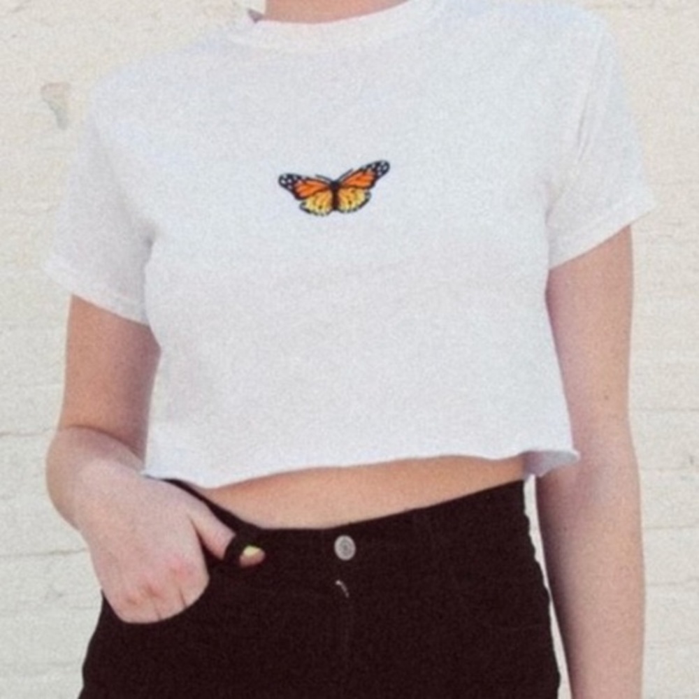 John Galt/Brandy Melville butterfly tee